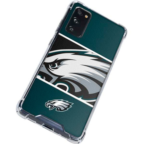 NFL Philadelphia Eagles Zone Block Galaxy S20 FE Clear Case